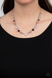 Paparazzi Irresistible HEIR-idescence - Pink - Necklace & Earrings