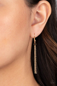 Paparazzi Hugs and Kisses - Gold XO - Necklace & Earrings