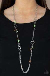 Paparazzi Sandstone Safari - Green - $5 Jewelry with Ashley Swint