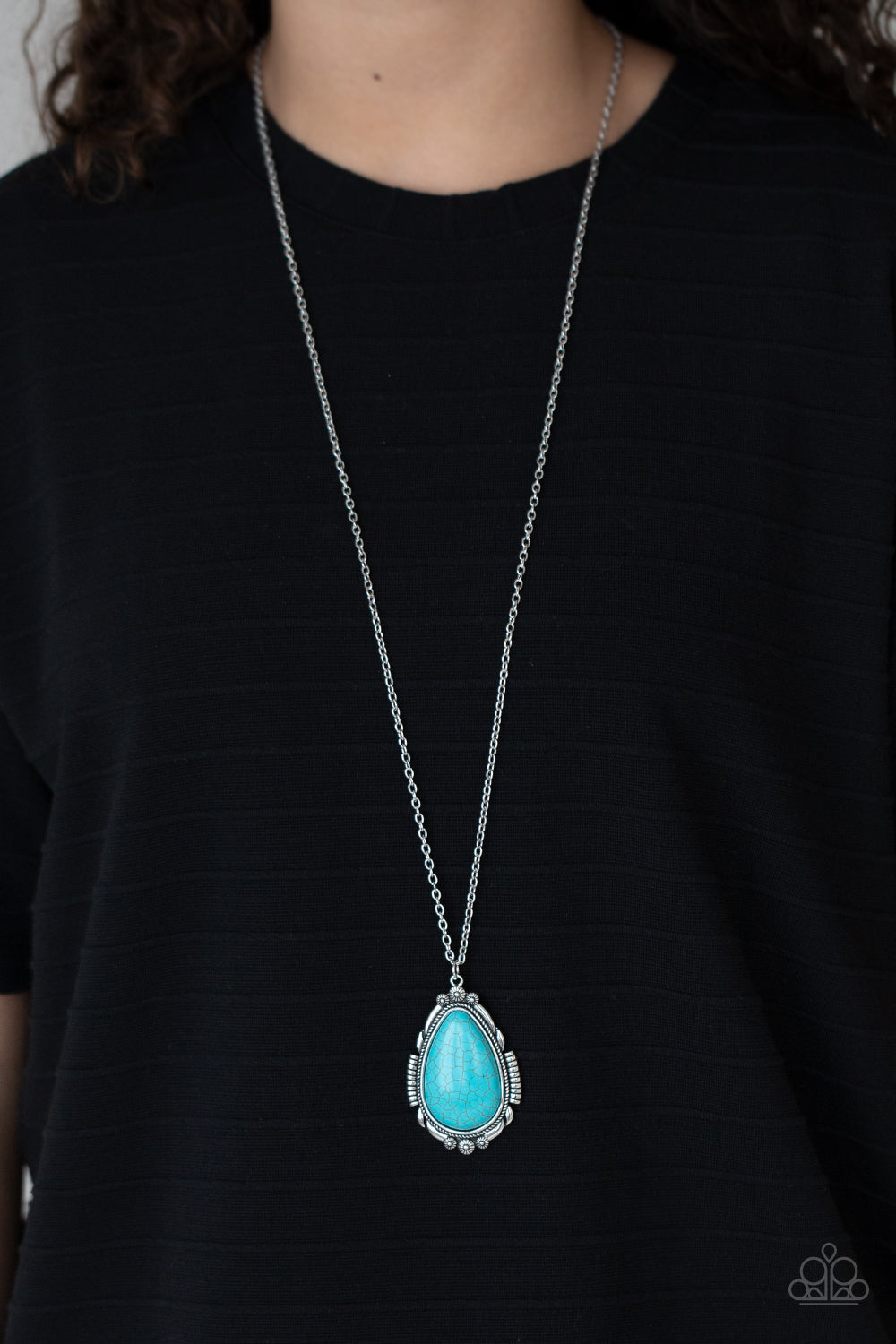 Paparazzi Western Fable - Blue turquoise PRE ORDER - $5 Jewelry with Ashley Swint