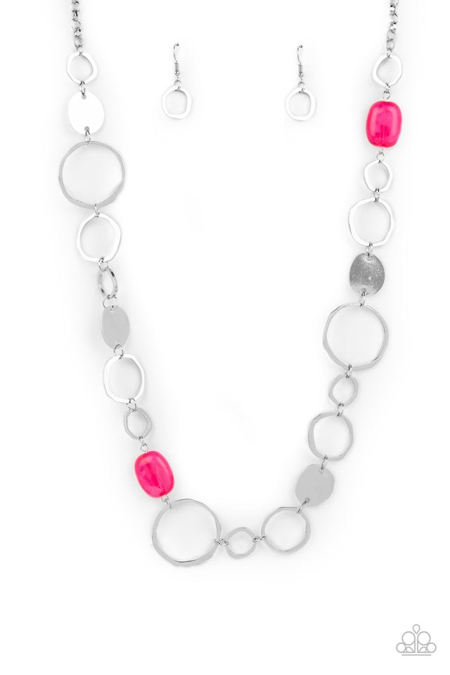 Paparazzi Colorful Combo - Pink - $5 Jewelry with Ashley Swint