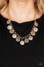 Load image into Gallery viewer, Paparazzi Spot On Sparkle - Gold - $5 Jewelry with Ashley Swint