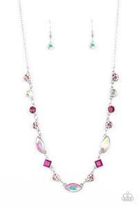 Paparazzi Irresistible HEIR-idescence - Pink - Necklace & Earrings