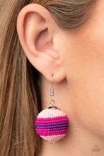 Load image into Gallery viewer, Paparazzi Zest Fest - Pink - Seed Bead Earrings