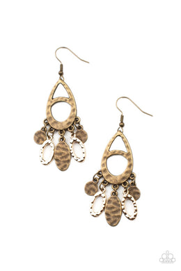 Paparazzi PLAINS Jane - Multi - Earrings