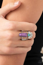 Load image into Gallery viewer, Paparazzi Stellar Stones - Purple - Ring
