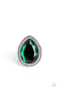 Paparazzi Illuminated Icon - Green Ring New arrival