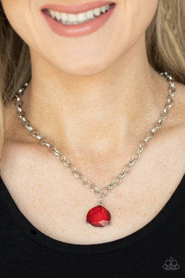 Paparazzi Gallery Gem - Red - $5 Jewelry with Ashley Swint