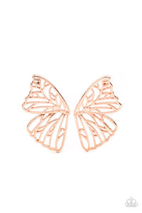 Paparazzi Butterfly Frills - Copper - $5 Jewelry with Ashley Swint
