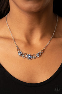 Paparazzi Celestial Cadence - Blue - Necklace & Earrings