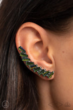 Load image into Gallery viewer, Paparazzi I Think ICE Can - Multi - Oil Spill Ear Crawler - Earrings - Paparazzi $5 Jewelry with Ashley Swint