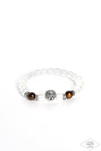Load image into Gallery viewer, Paparazzi The Lions Share - Brown - Black Diamond Lion Bracelet