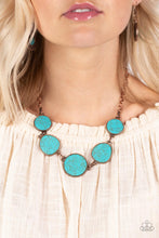 Load image into Gallery viewer, Paparazzi Santa Fe Flats - Copper - Necklace &amp; Earrings