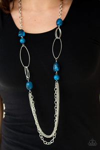 Pleasant Promenade - Blue - $5 Jewelry with Ashley Swint