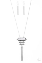 Load image into Gallery viewer, Paparazzi Rio Rendezvous - Silver - Necklace and matching Earrings - $5 Jewelry With Ashley Swint