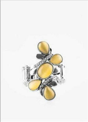 Paparazzi Bliss Out - Yellow Moonstone - Ring